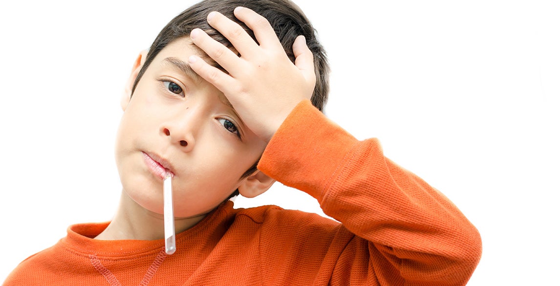 Thumbnail Sốt ở trẻ em: dấu hiệu, lưu ý và cách chăm sóc