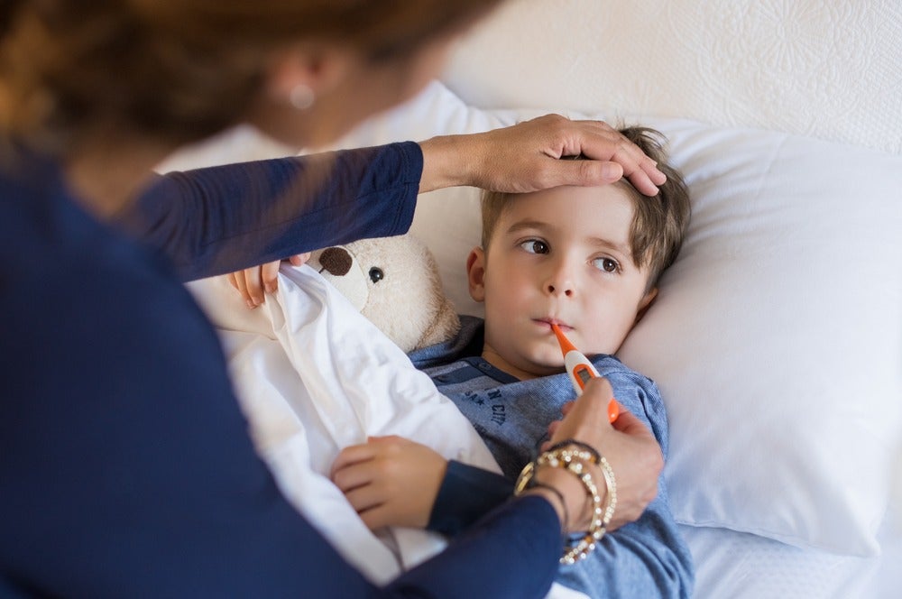 các dấu triệu chứng và dấu hiệu cảm cúm ở trẻ
