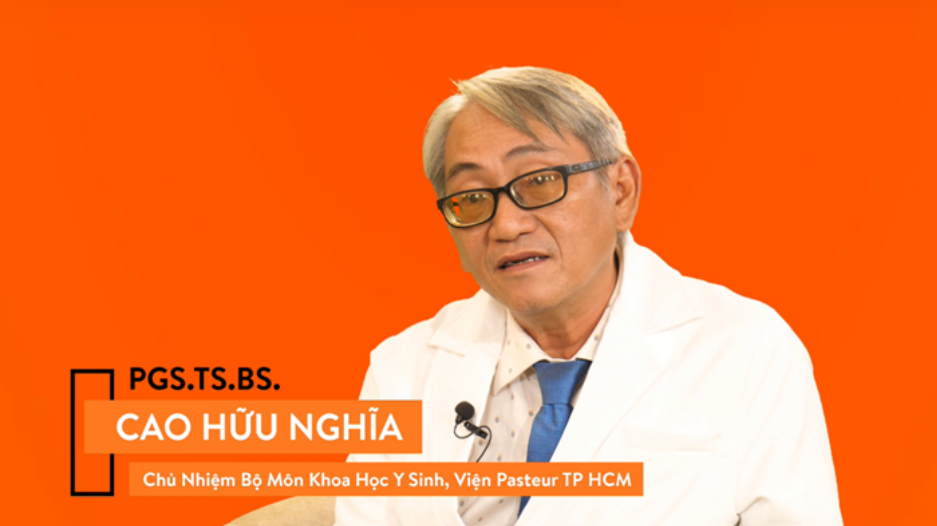 PGS.TS.BS. Cao Hữu Nghĩa, Chủ nghiệm Bộ môn Khoa học Y sinh, Viện Pasteur TP. HCM
