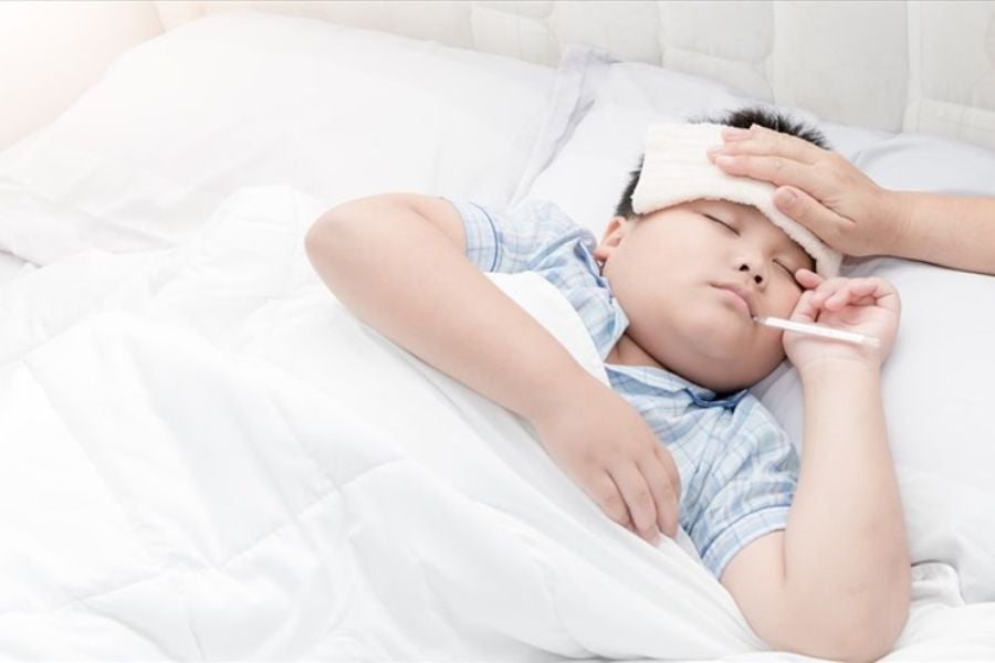 Trẻ em bị cúm