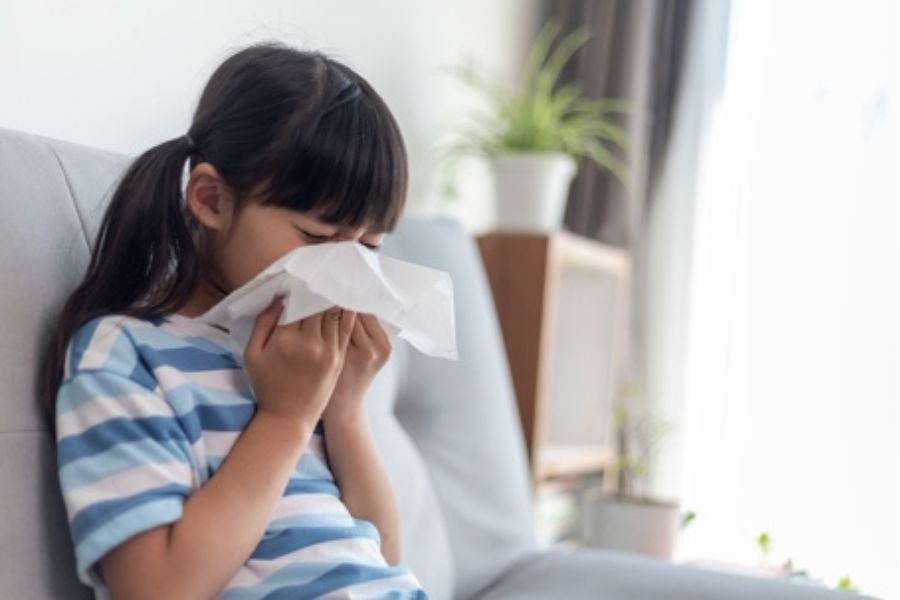 Các triệu chứng viêm mũi dị ứng ở trẻ em thường gặp