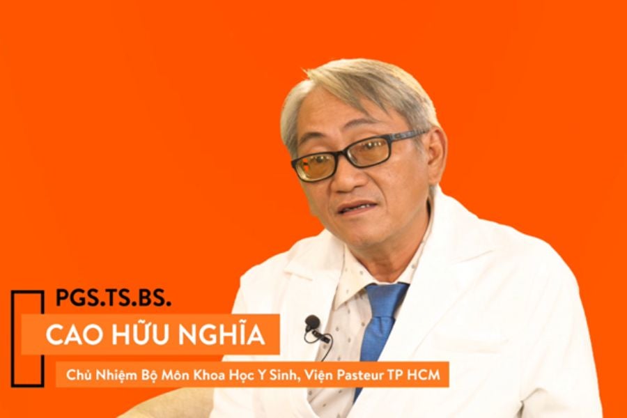 PGS. TS. BS. Cao Hữu Nghĩa, Chủ nghiệm Bộ môn Khoa học Y sinh, Viện Pauster TP. HCM