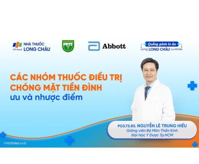 Các nhóm thuốc điều trị chóng mặt tiền đình Ưu và nhược điểm
