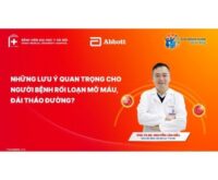 Những lưu ý quan trọng cho người bệnh rối loạn mỡ máu, đái tháo đường