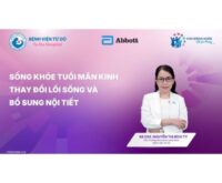 Sống khỏe tuổi mãn kinh - thay đổi lối sống và bổ sung nội tiết